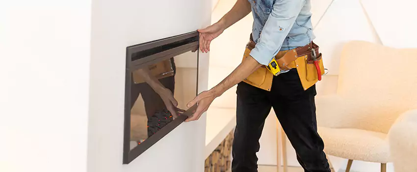 Metal Fireplace Installation in Tupelo, Mississippi