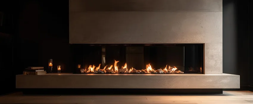 Gas Fireplace Ember Bed Design Services in Tupelo, Mississippi