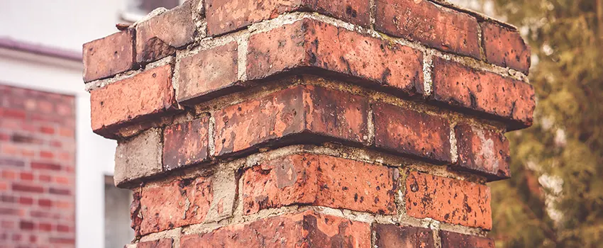 Cracked Chimney Bricks Repair Cost in Tupelo, Mississippi