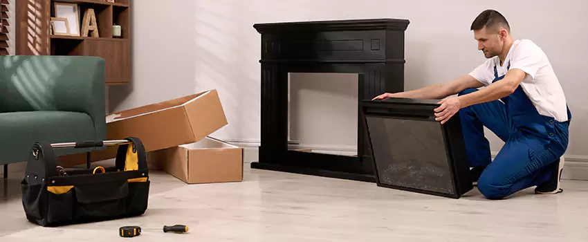 Old Rusted Metal Fireplace Repair And Replacement in Tupelo, MS